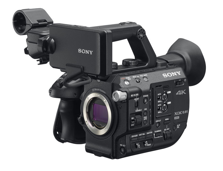 The Sony PXW-FS5 XDCAM super 35 camera body.